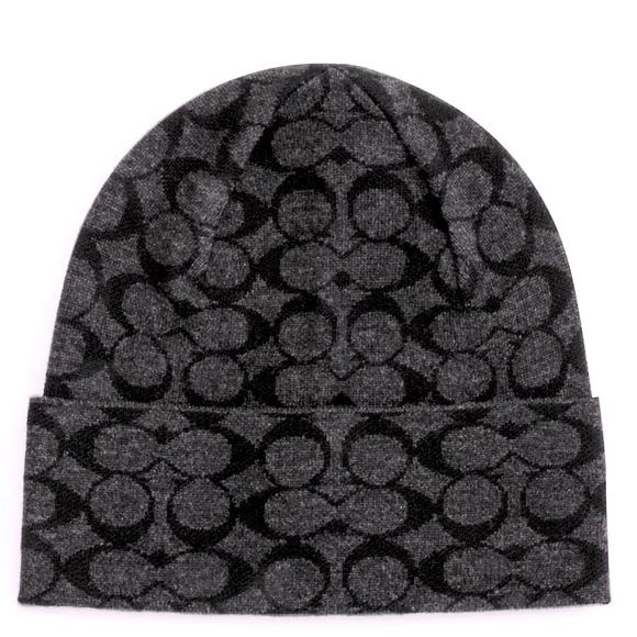 Coach | Accessories | Coach Signature Knit Beanie | Poshmark display picture 2